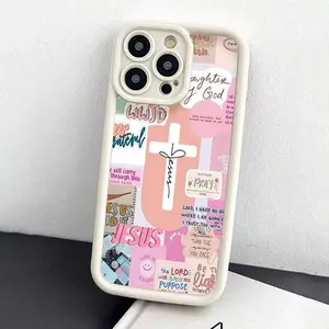 Bible Verse Pattern Phone Case, Anti-drop Soft Cellphone Protective Case, Total Protective Shockproof Mobile Phone Cover, Casing, Smartphone Compatible with iPhone 11 12 13 14 15 Pro Max