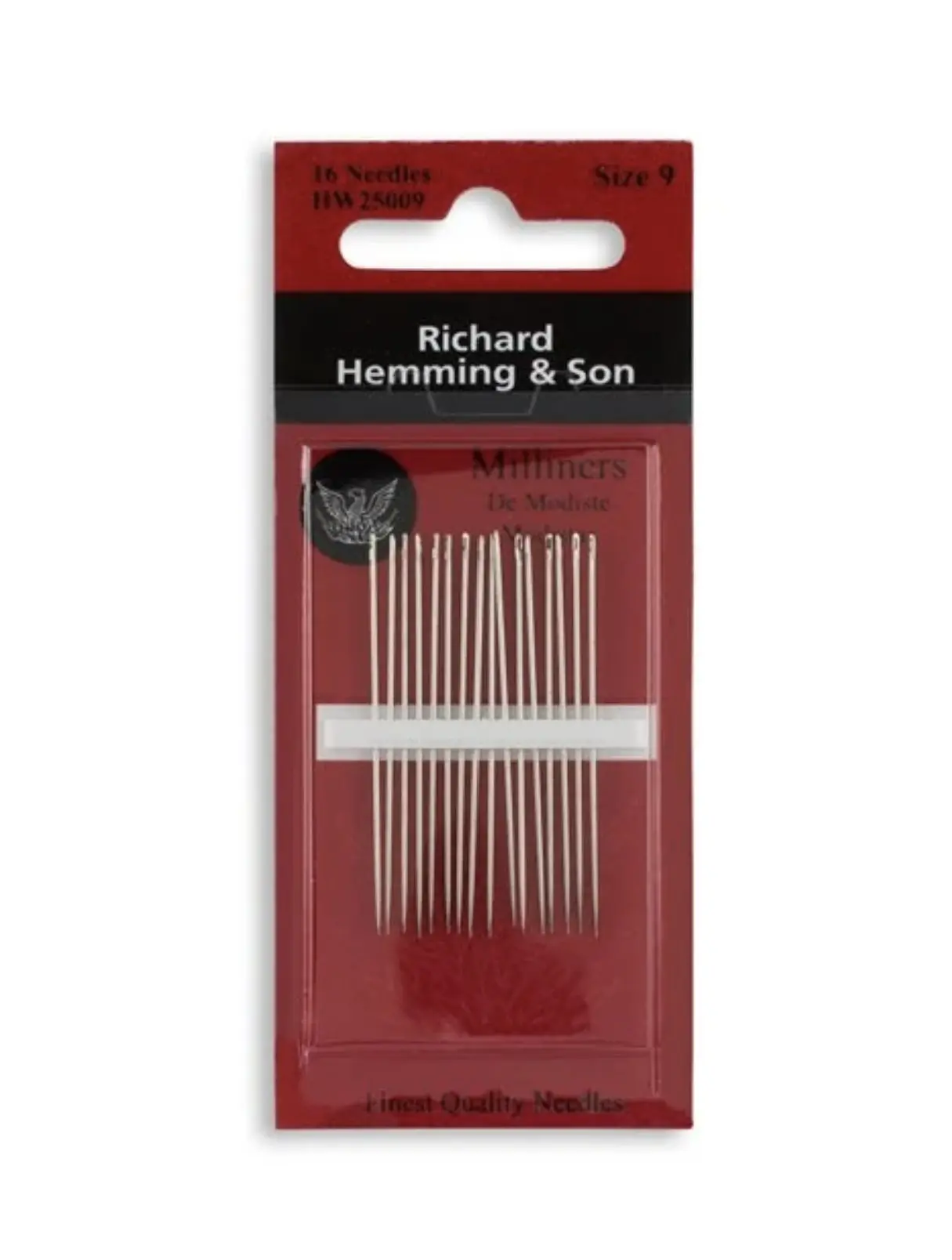Richard Hemming & Son -- Hand Sewing Needles - Milliners --- Size 9