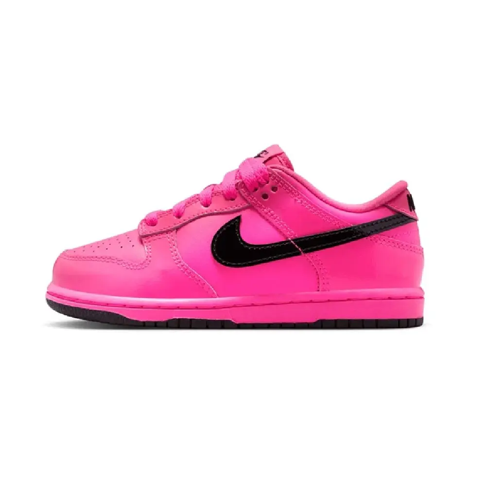 Little Kid's Nike Dunk Low SE BP Pink Blast/Black-Pink Blast (IV2594 600)