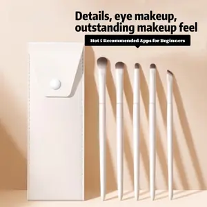 High-end exquisite 5-piece makeup brush set for blending silkworm eyeliner and convenient makeup brushes