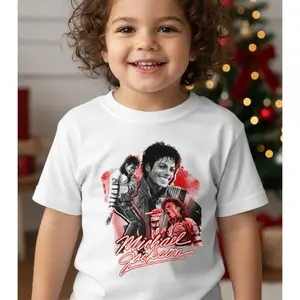 Michael Jackson Kids Vintage Tee | Retro Music Graphic Shirt#MichaelJacksonKidsTee #RetroMusicKidsShirt #VintageKidsClothing