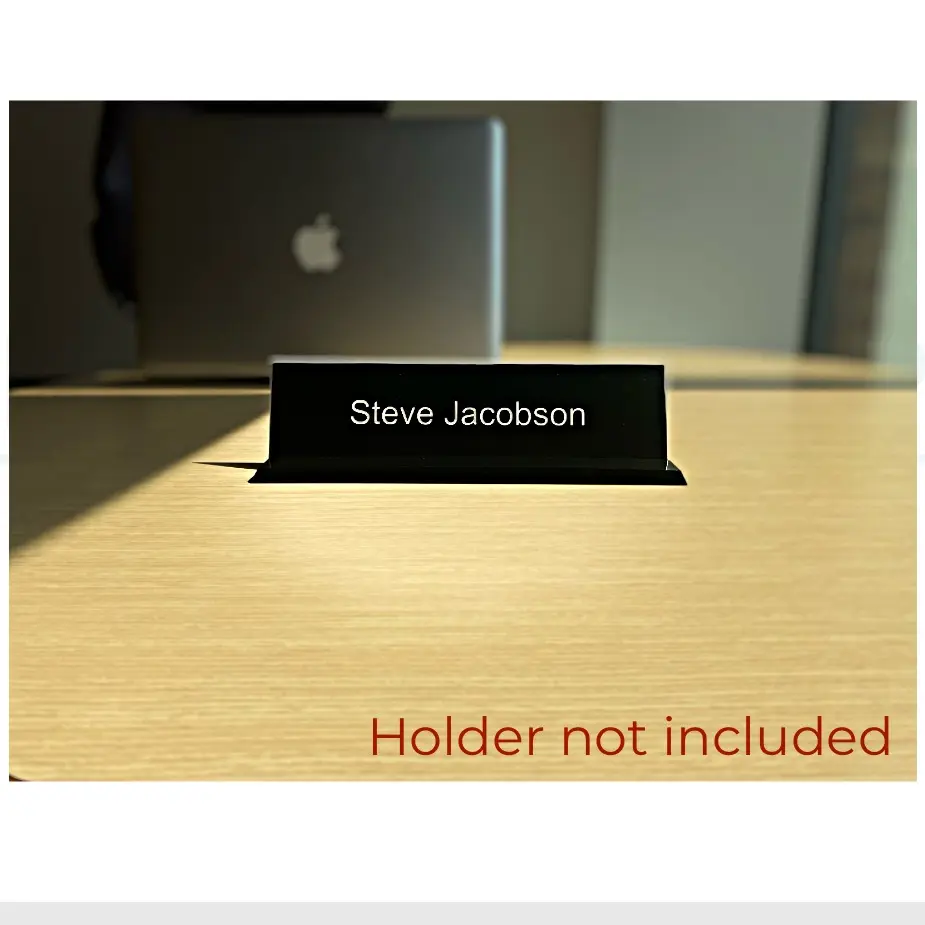 Personalized Engraved Desk Nameplate for Teachers, Office , Workplace, Cubicle, students, professors, professionals