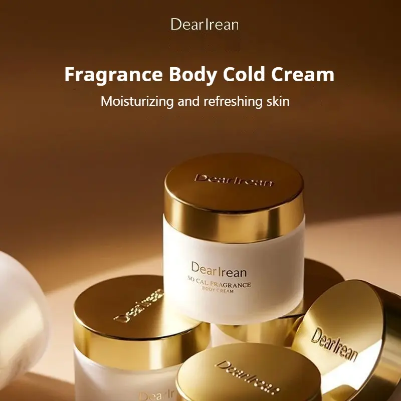 Fragrance Body Cold Cream – Ice Cream Texture, Deep Hydration & Long-Lasting Scent, Moisturizing Body Care, Perfect Gift for Her