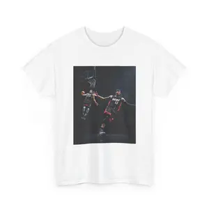 Bam Adebayo and Giannis Antetokounmpo T-Shirt, Miami Tee, Trending Shirt, Unisex Cotton