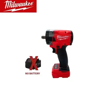 Milwaukee FIW212 M18 18V Cordless Impact Wrench 500Nm Brushless Motor Long-Life Battery Kit