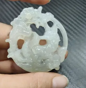 250814t(Elsa) Jade Dragon Button from Xiushan.SJ