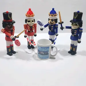 3D Printed Articulated Nutcracker by Flexi Factory