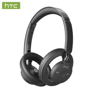 HTC HP06 Wireless Bluetooth Over-Ear Headphones with Built-in Microphone, Compatible with iOS/PC/Android, Foldable and Lightweight Design,HiFi Stereo Sound, Work, Gaming, Gym