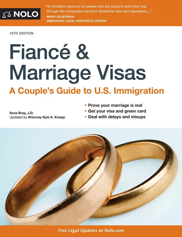 USED Book - Fianc? and Marriage Visas: A Couple's Guide to U.S. Immigration by Bray, Ilona (Paperback) - english