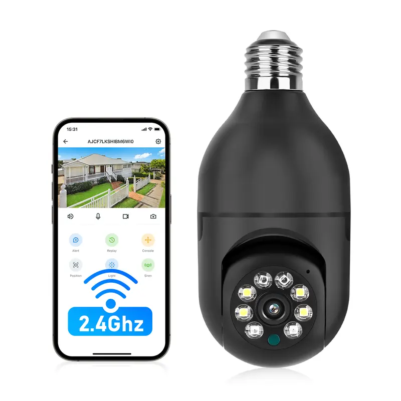 1‑Pack | Light Bulb Security Camera