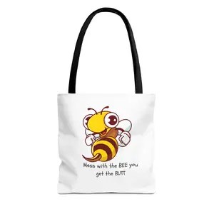 BeeButt Tote Bag (AOP)
