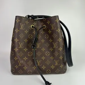 Pre-owned Louis Vuitton 548 Neonoe MM Monogram Bucket Bag