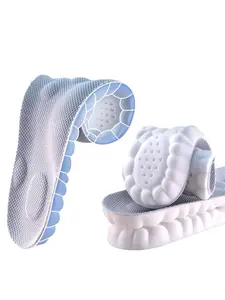 Cloud Soles for Men & Women, Anti-Fatigue 4D Cloud Soles, Shock Absorption Soft Memory Foam Insoles, Foot Pain Relief, Shock Absorbing Insoles