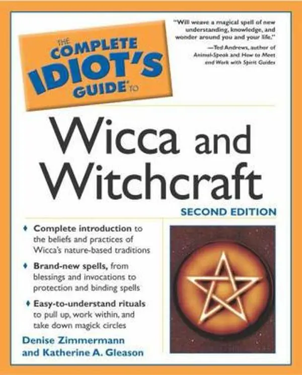 USED Book - Complete Idiot's Guide to Wicca and Witchcraft, 2E by Denise Zimmermann (Unknown) - english