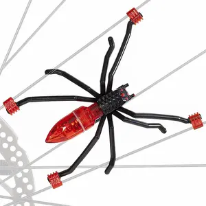 Bike Wheel Spokes Light Bicycle Decoration for Kids Spider on Wheels Bike Accesories Decorative and Safety Lights