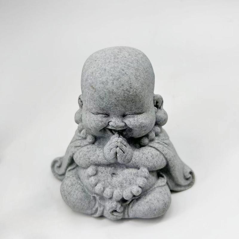 Blessed Little Monk for Outdoor Fish Tanks, Ponds & Decor