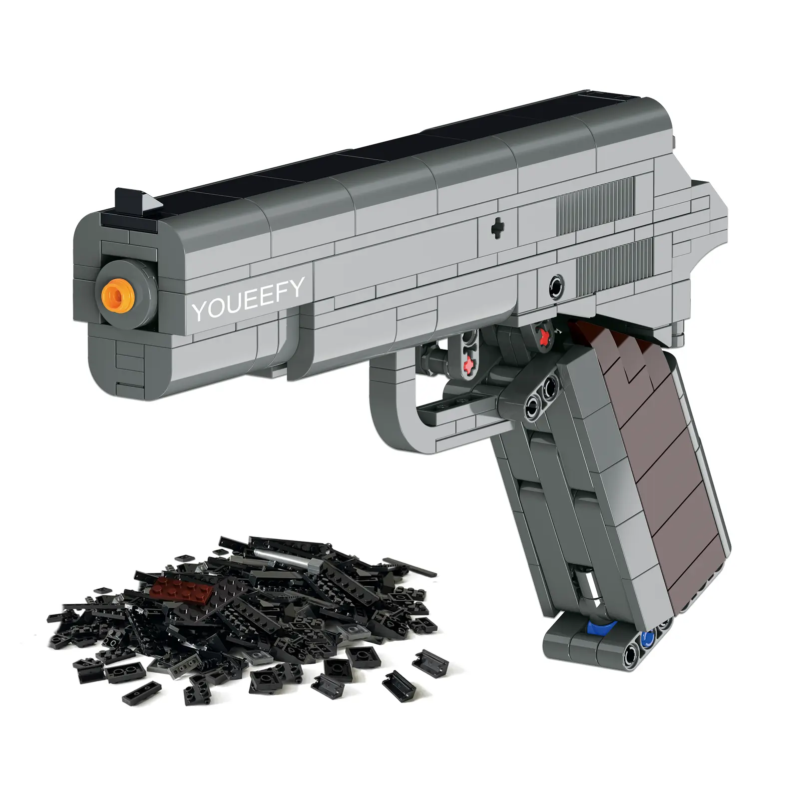 Classic M1911 Building Blocks Set, Perfect Father's Day & Christmas Toys and Gifts for Adults and Collectors (333 pcs)