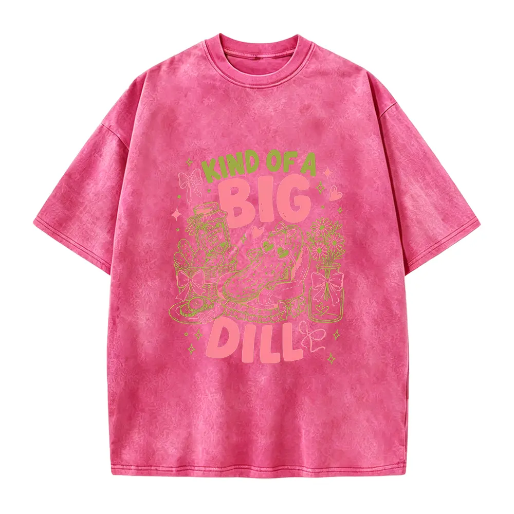 Big Dill Pickle T-Shirt | Funny Sunglasses Beach Chair Graphic Tee