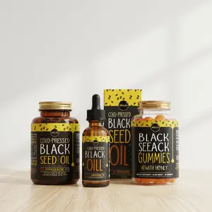MAJU's Black Seed Sampler Bundle - Capsules, Gummies & Travel Dropper
