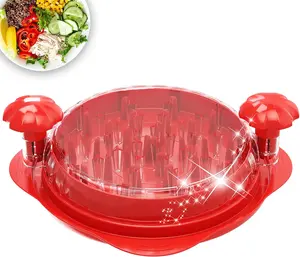 Chicken Shredder,Manual Meat Grinder,Pet Food Aid,High Resistance To 356 ° F,Free Of Bisphenol A,Strong Anti Slip,Easy To Use,Specially Designed For Grinding Meat And Vegetables(Red)