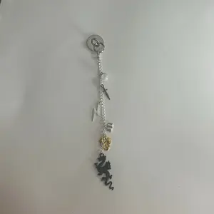 Kindle/Phone Grip with Detachable Charm Chain