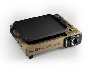 8,000 BTU Dual Fuel Stove and Griddle Bundle