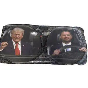 Donald Trump & JD Vance Sunshade for Cars - Original Design with Clear Viewing Ports universal car
