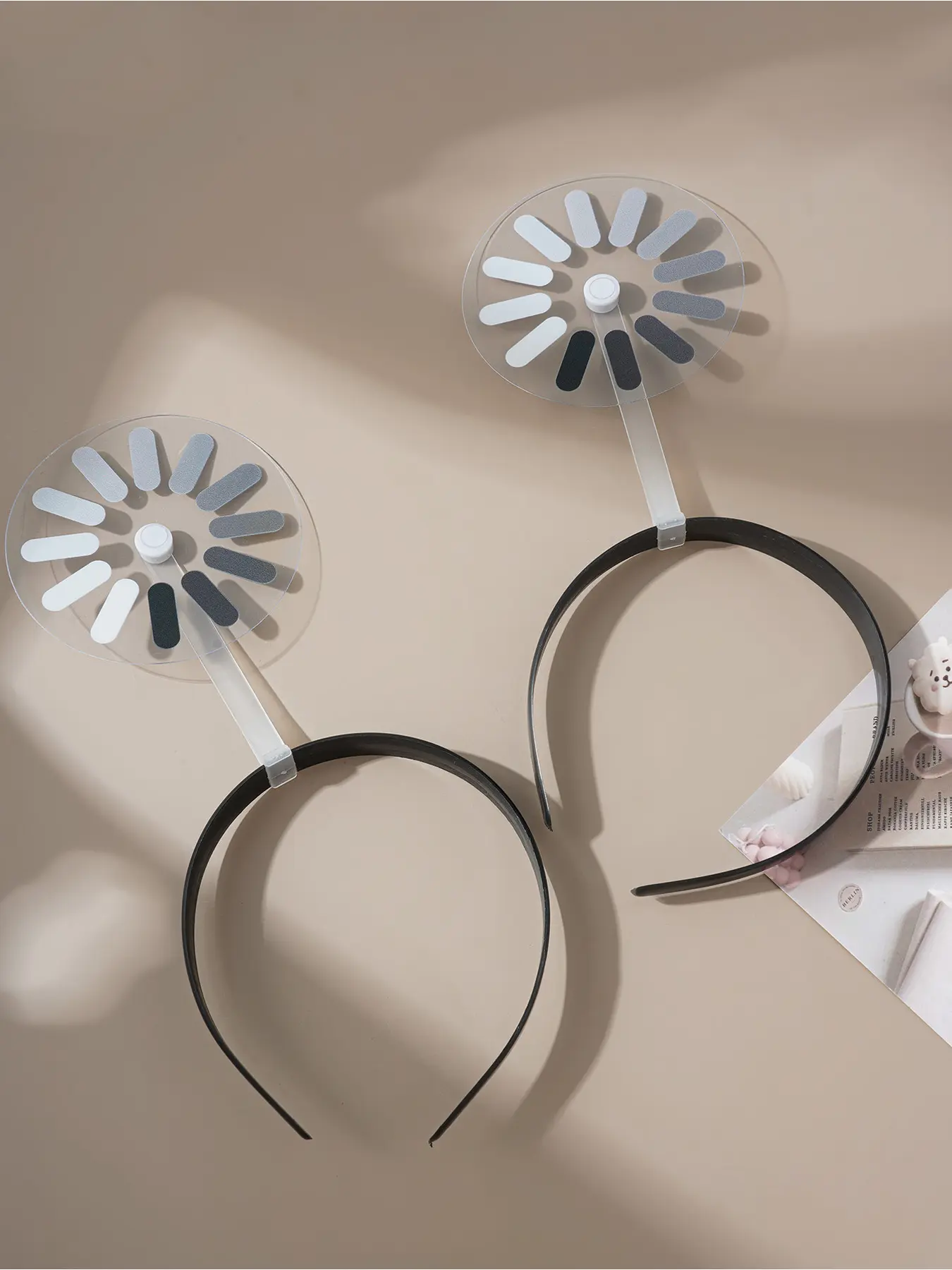 Loading in progress... ’Rotating DIY headband, playful and quirky 3D headband, adjustable decorative angle, suitable for women's gatherings, parties and performances to wear