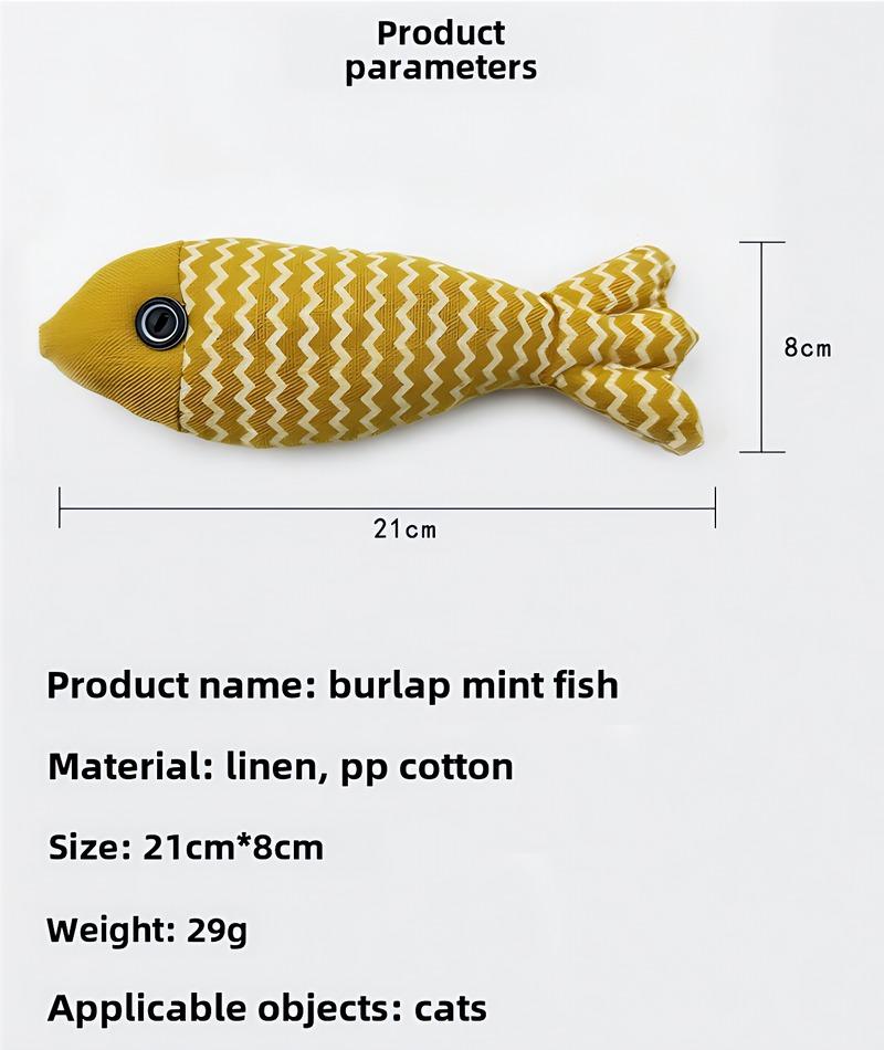 Single Small Playful Synthetic Zigzag Fish Shape Decorative Pillow, 25x12x6cm, 0.03kg Lightweight Home Decor Hanging Accent