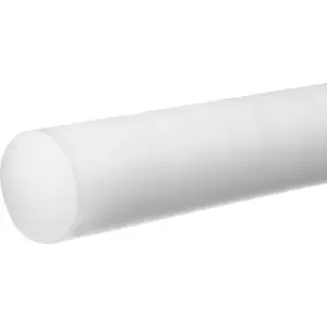USA Sealing B2312311 UHMW Polyethylene Plastic Rod - 1 in. x 6 ft. Long