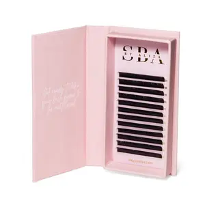 Cashmere velvet trays 16 rows Eyelashes Extensions Eyelashes Eyelash Extensions Makeup Cosmetic