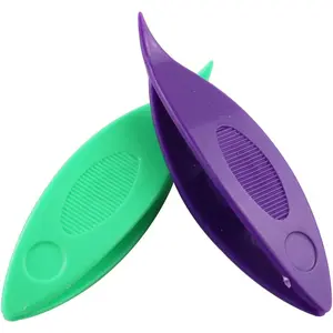 2pcs 6.5 x 2 x 1cm Plastic Tatting Shuttles Lacemaking Shuttle Tools for Lace Making DIY Craft Tatting Sewing Accessories