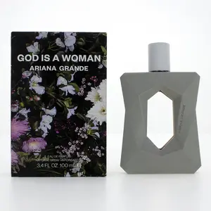 God Is a Woman Clean Girl Perfume by Ariana Grande - 3.4 oz (3 to 3.9 fl oz) EDP Spray for Women, Cedar Scent Layering Bottle