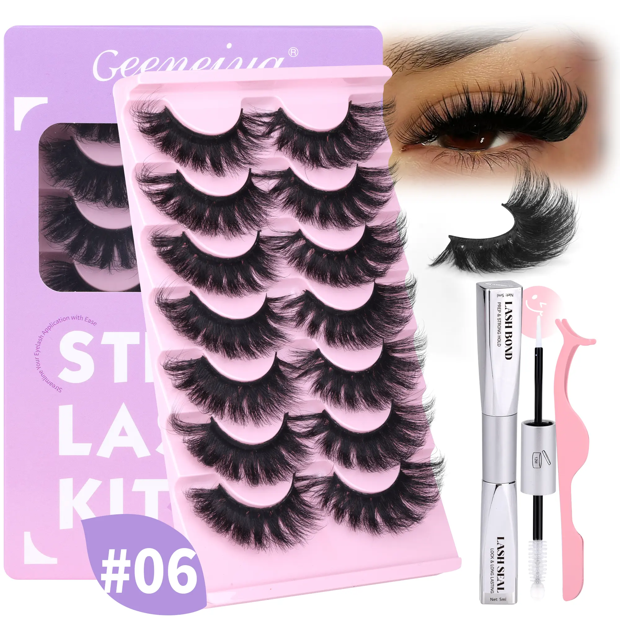 KIT-Strip Lashes( Full 06)