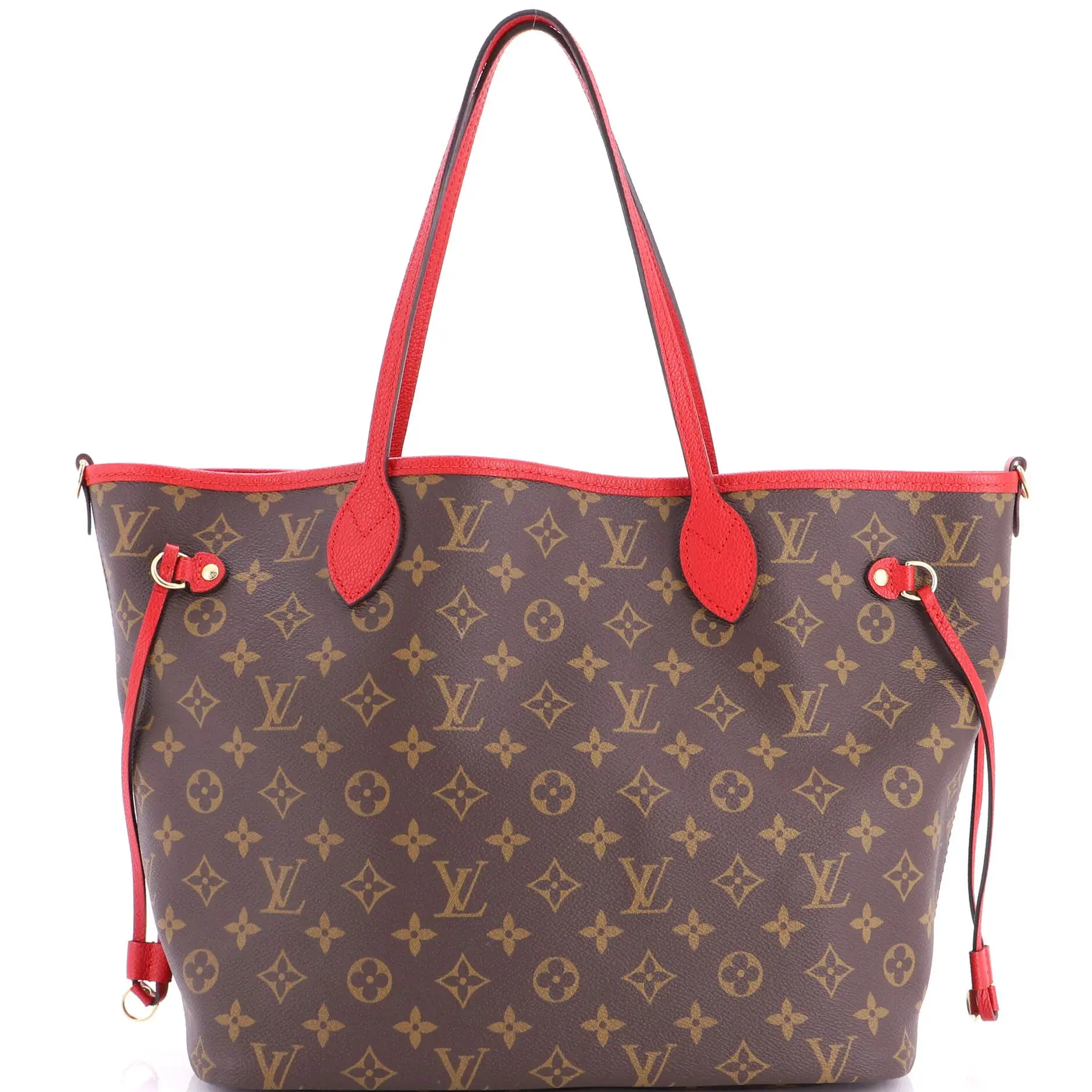Pre-owned Louis Vuitton Canvas Coated, Canvas Plain Tote Bags REBAG Neverfull Bandouliere Inside Out Monogram Canvas and Textile MM by Rebag