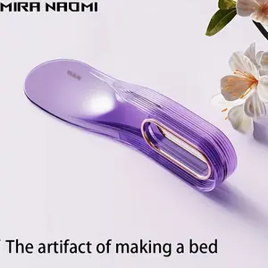 Bed Sheet Organizer Raiser, Multi-Piece Bedding Helper, Effortless Fitted Sheet Tool, Non-Slip, Home Use Mattress Lifter