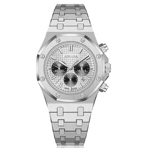 AIMANA Fashion Wristwatch for Men & Women,Alloy Case,Luminous Dial, Waterproof, Scratch-Resistant, Perfect for Gifts, Business, Casual, Dating & Sports, Includes Gift Box & Cleaning Cloth.