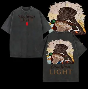 Vintage Michelob Ultra Black Lab & Mallard Duck Hunting T-Shirt | Unisex Outdoor Wear