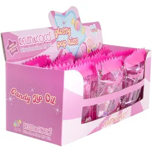 Kevin & Coco Glossy Pop Kiss Ph Lip Oil - Wholesale Dislay 12 Units (KC1343)
