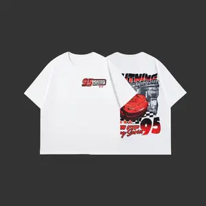 Vintage Racing Duo Cartoon Gildan T-Shirt, Retro Speed Car & Tow Truck Style Tee, Classic Champion Racing Shirt, Casual Cotton Streetwear Apparel, Gift for Animation Fans