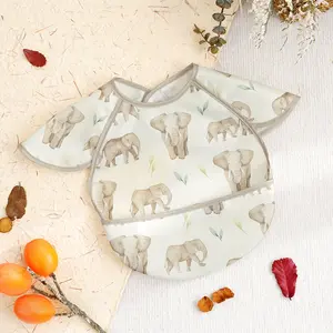 Waterproof Bib, Anti-Stain Design, Ideal for Mealtime Protection, Durable & Easy Clean, Perfect for Toddlers