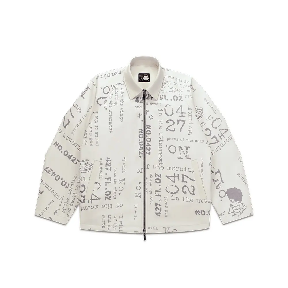 Hirono Living Wild-Shelter Earthenware Reversible Coat Off-white clothes