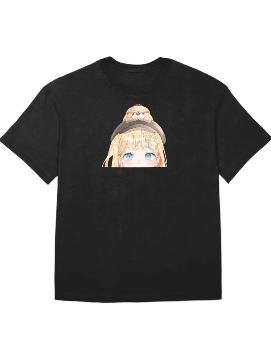 Amelia Watson Vtuber Clothing       Casual Watson Amelia peeker - Hololive #glAMErous   T-Shirt       Anime Chibi Sweatshirt, Hoodie