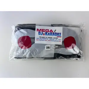 25 Pcs Disposable Non-Woven Microphone Cover