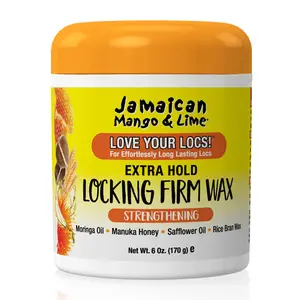 Jamaican Mango and Lime Locking Firm Wax Resistant Formula 6 oz Volumizing Lengthening Haircare