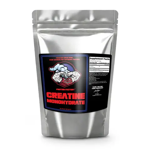 Protein Factory Creatine Monohydrate 500 grams | 100 Servings | 3rd Party Lab Tested for Identity & Purity | Healthcare Supplement