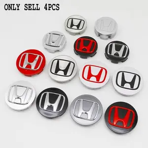 4Pcs ABS Automotive Car Wheel Center Hub Center Cap 58mm 69mm Rim Hub Dustproof Cover Emblemem For Honda Accord CRV XRV Civic Odyssey Acces