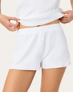 Tate Short in Chalk Pointelle