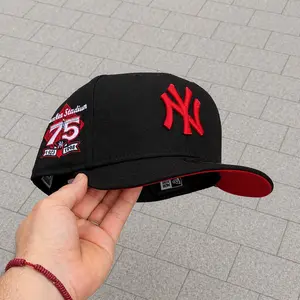 MLB 59FIFTY Snapback Hat - NY/LA Anniversary Patch Baseball Cap, Classic Sport Streetwear Fashion Accessory