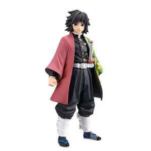 Giyuu Demon Slayer Kimetsu No Yaiba Decorative Figure Anime Action Figure Desk Ornament Display Statue